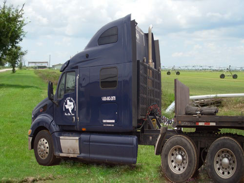 Truck on Grass